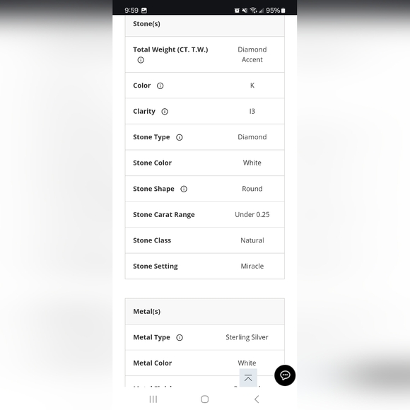 Silver and diamond bolo bracelet - Picture 5 of 6